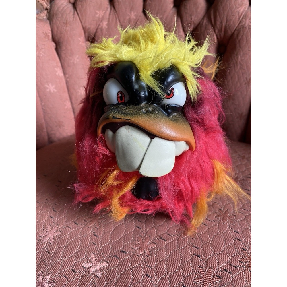 Grumbles Scorch Red Lava Poke My Belly Plush Monster Toy Works Add Batteries s72